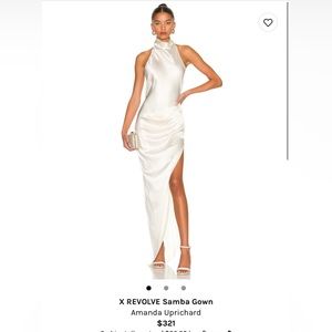 Amanda Upritchard Samba Gown in Ivory